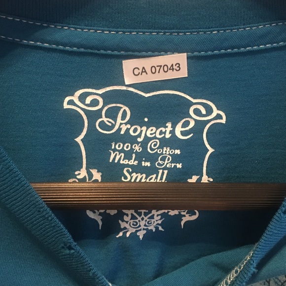 NWOT Project E distressed tshirt 100% cotton Small - Picture 13 of 14